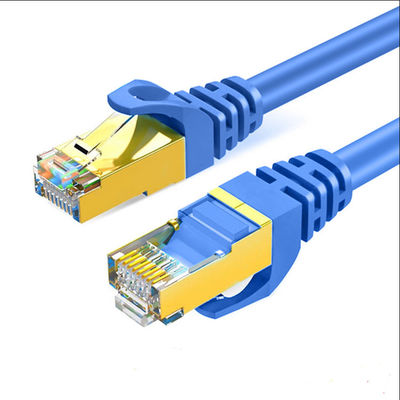 Cat6 Rj45 SFTPはイーサネット ケーブル、テレコミュニケーションのための屋外Cat6パッチ ケーブルを保護した
