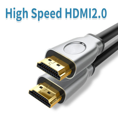 8K 60Hz 4K 120Hzのための亜鉛合金の貝が付いている銅48gbps HDMIケーブル