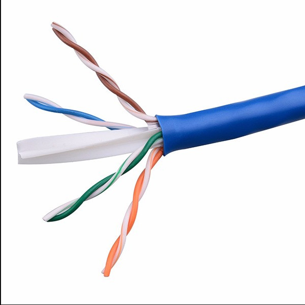 ISO CPR ETL 6は屋内UTP LANケーブル24AWG 23AWG Cat5e猫6を組み合わせる