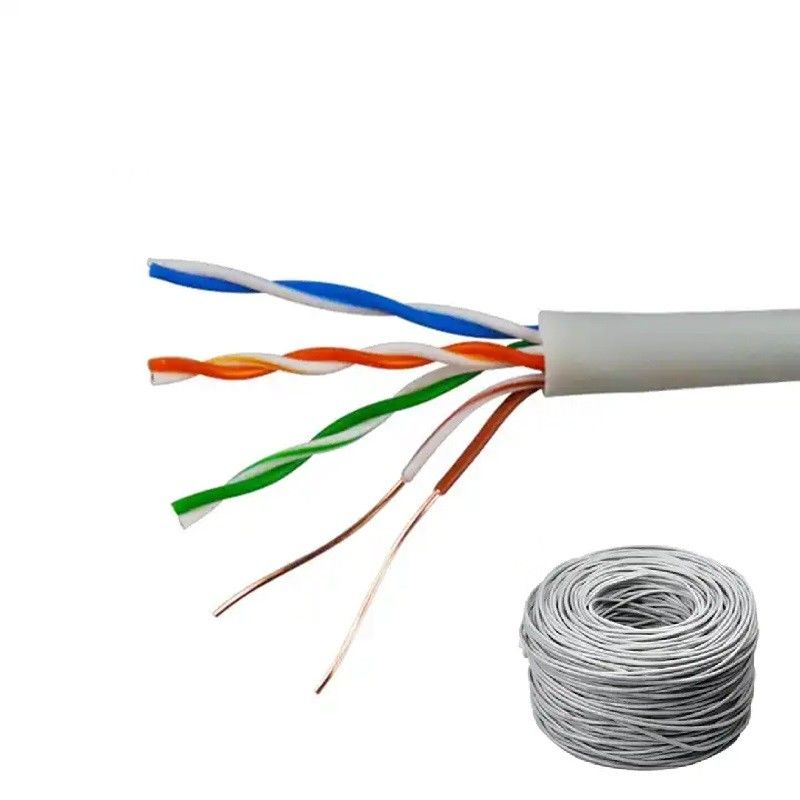 安全なネットワーク 5e 級 UTP ケーブル 銅 CCA 導体材料