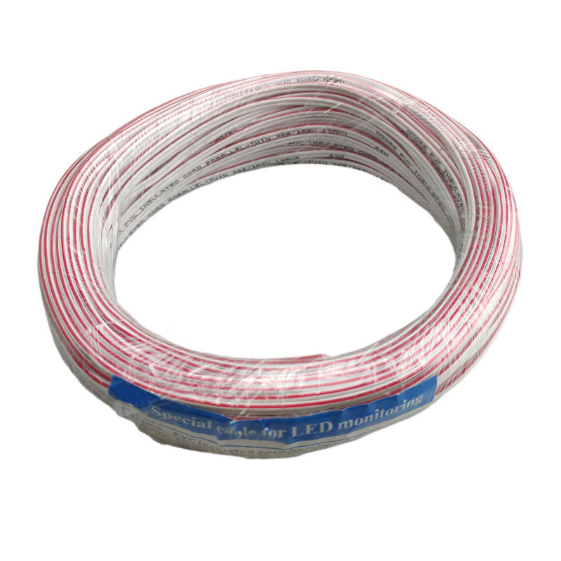 19 AWG 100m 長さの電源ケーブル 2本のコード LEDモニタリング