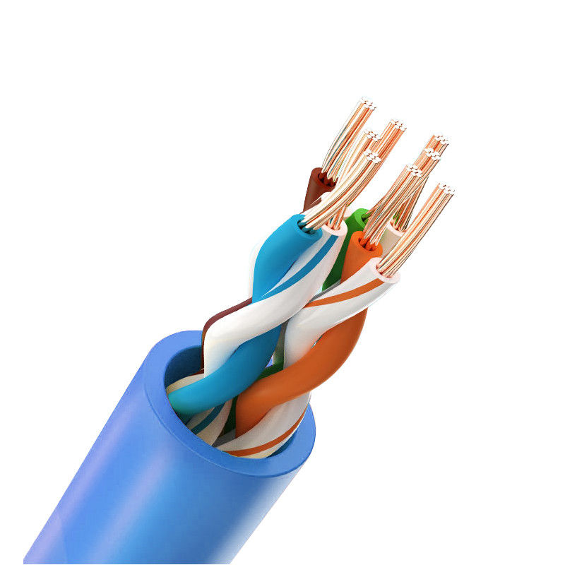 UTP 4PR 24AWG 1M Cat5eのパッチ・コード、イーサネット ケーブル50のFtのCat5eの