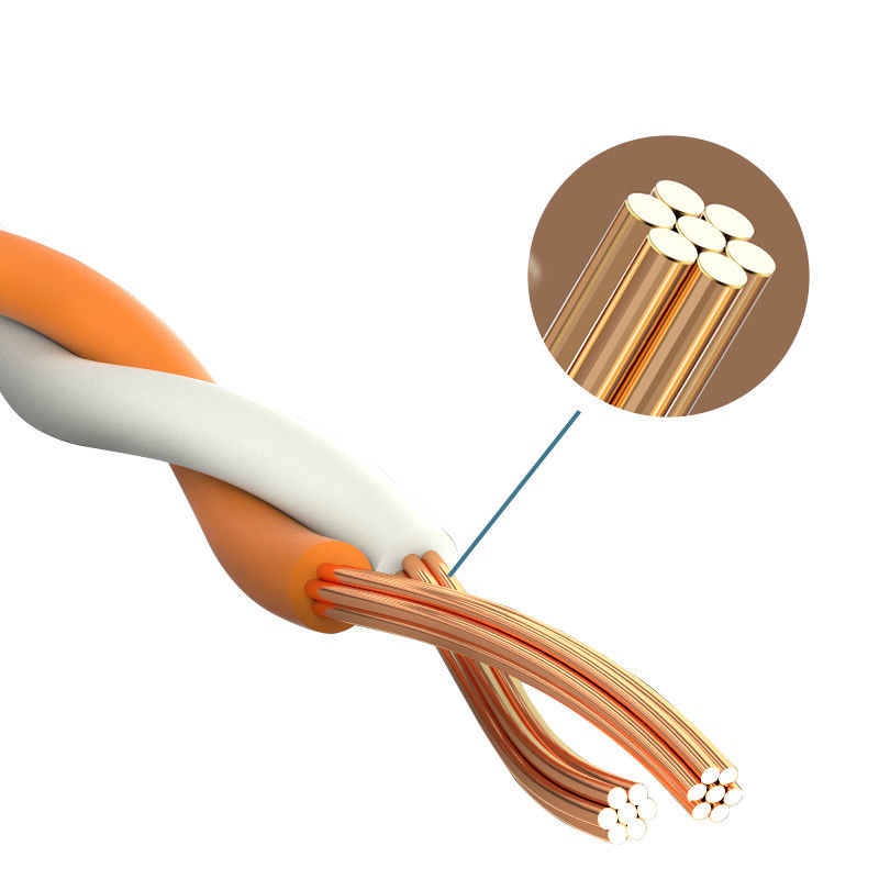黒い安定した1M 2Mは3M 5M 10M 24AWG 4 Cat7パッチ・コードを組み合わせる