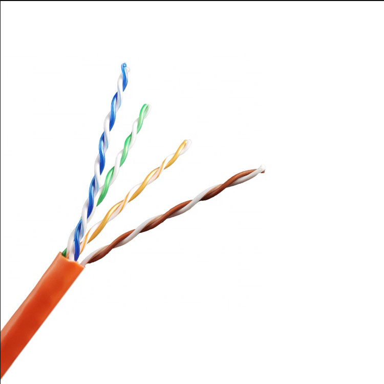 0.5mm-0.51mm FTP STPのデータ ケーブルCat5e UTP 24AWGのCat5eのデータ ケーブル