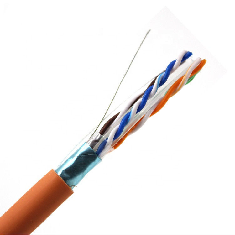1000ft 2pr 4prのAlテープCat6 LANケーブルは、猫6のイーサネット ケーブルのCU CCAの銅を保護した