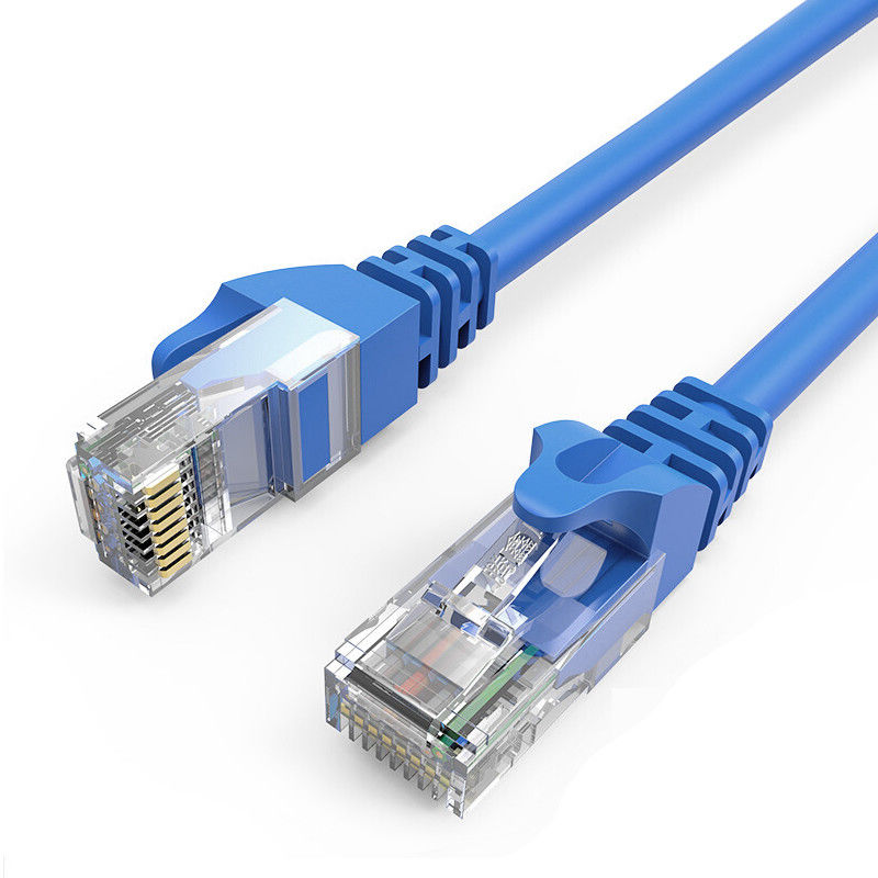 賭博のための金によってめっきされるコネクターUTP紀元前にCCA Cat5eのパッチ・コード