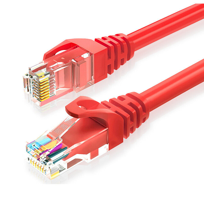 賭博のための金によってめっきされるコネクターUTP紀元前にCCA Cat5eのパッチ・コード