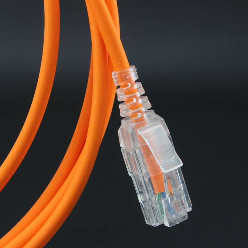 高速安定したLSZHポリ塩化ビニールCat6のパッチ・コード、イーサネット ケーブル1000のFtのCat6の