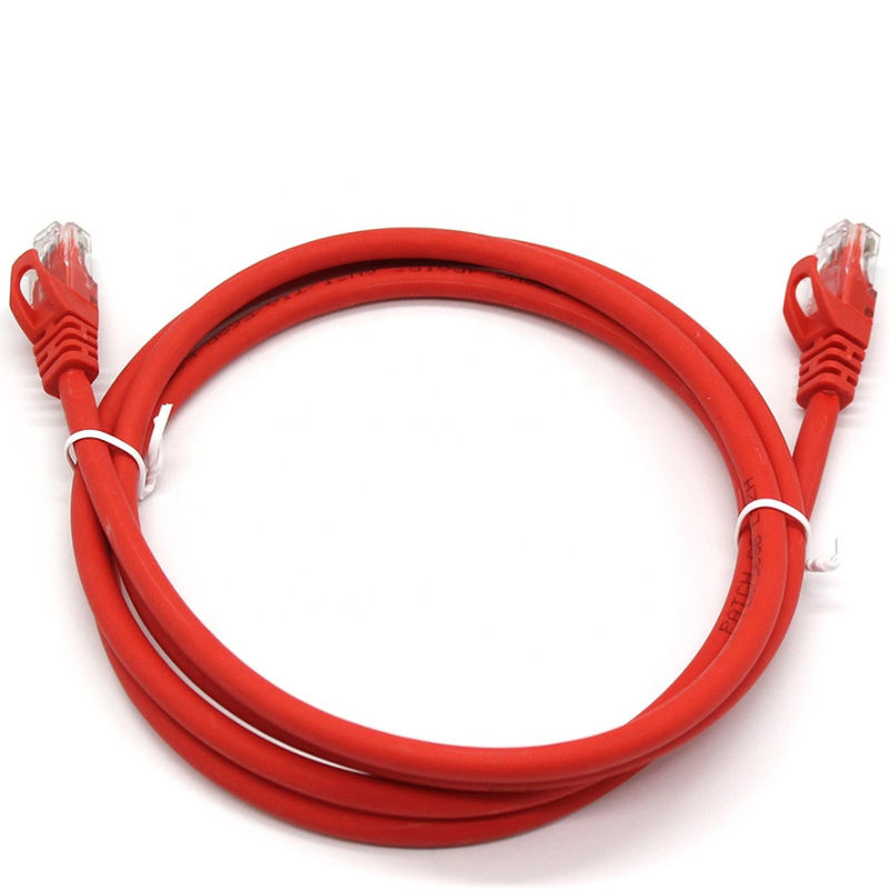 26AWG LSZHのジャケットRJ45のイーサネット ケーブル、RJ45パッチ・コードCat5 Cat6 Cat5E