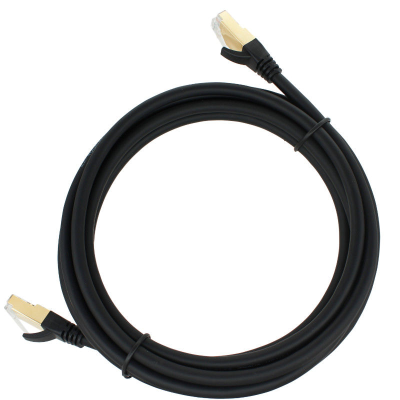 注文のセリウムROHS FTP SFTP Rj45のプラグCat7のパッチ・コード、猫7のイーサネット ケーブル1000ft
