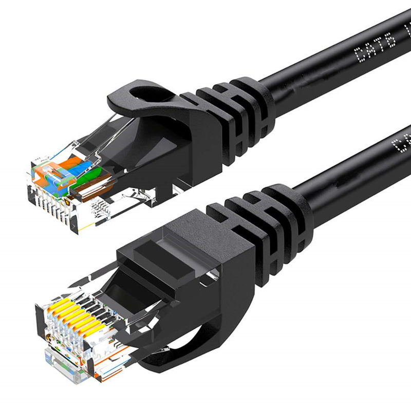 5mのRJ45水晶端UTP FTP SFTPのLANケーブルをパッチ・コード