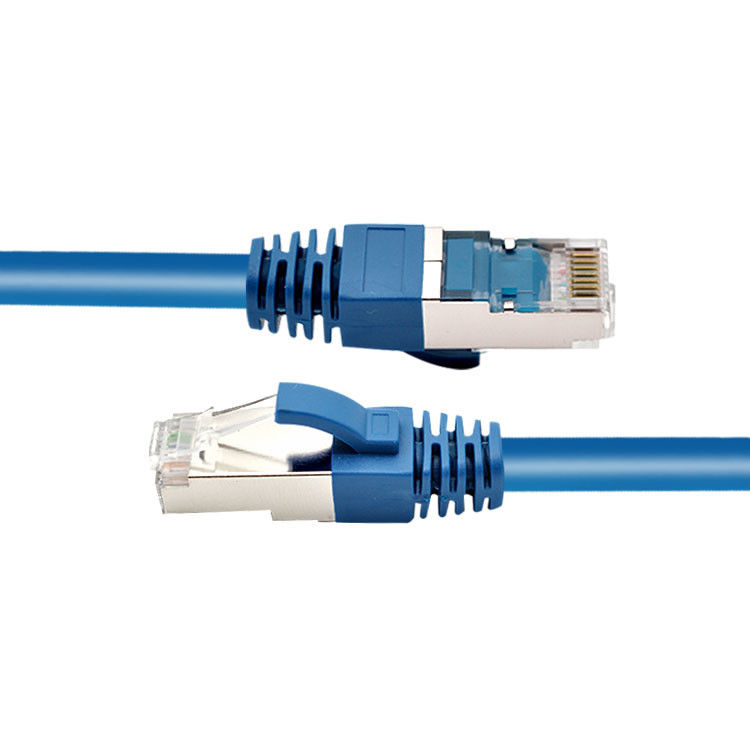 RJ45 SFTPは形成のブーツが付いている猫6ネットワークのパッチ・コードのプラグを保護した