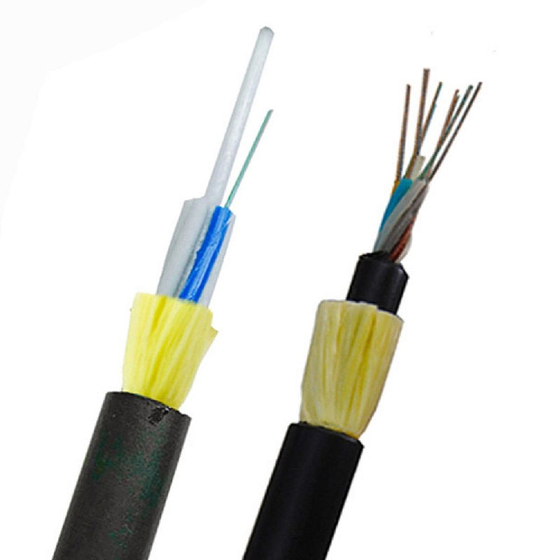 100M 200MのスパンのAdss G652Dの光ファイバケーブルの非金属72 96中心