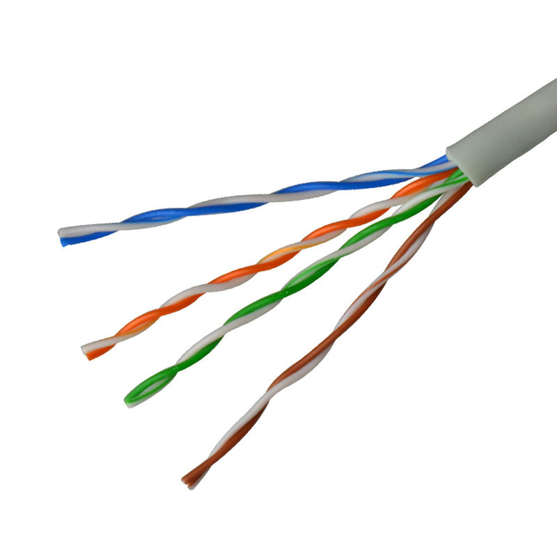 305M Cat5ネットワーク ロールUTP Cat5e LANケーブルの灰色色