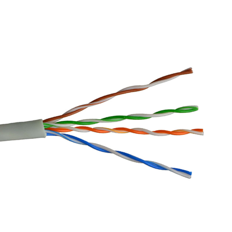 305M Cat5ネットワーク ロールUTP Cat5e LANケーブルの灰色色