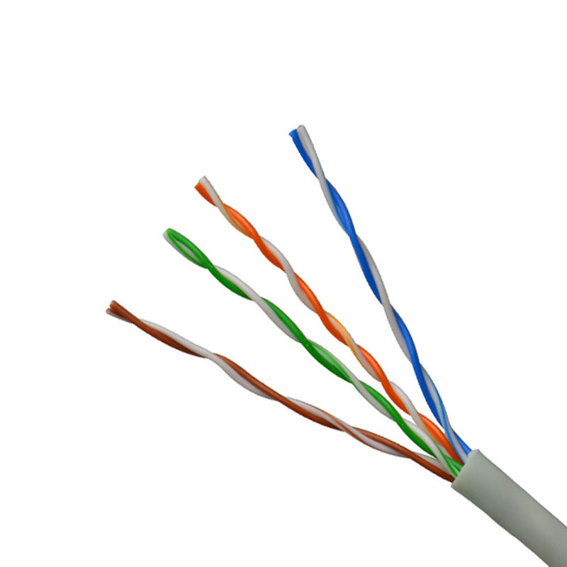 305M Cat5ネットワーク ロールUTP Cat5e LANケーブルの灰色色