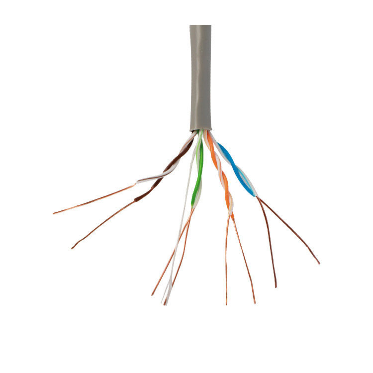 Cat5e U/UTP 0.5mの部門5ネットワークLANケーブルのカスタマイズされたジャケット