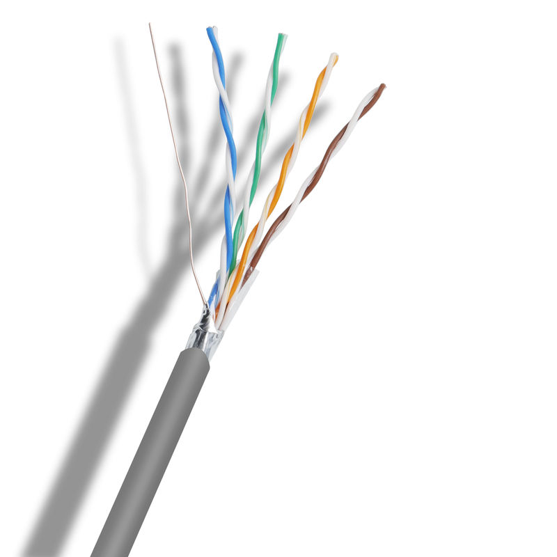 305m FTP Cat6はコード ネットワークLANケーブルのイーサネット盾FTPの銅をねじった