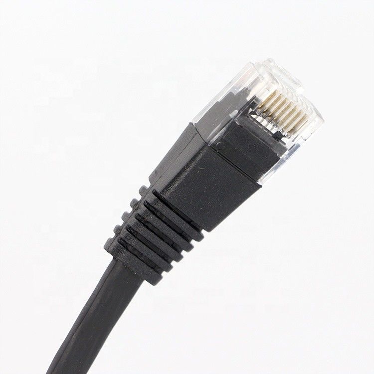 3M 5M 10MネットワークLANは産業Cat5 Cat6 Cat7 Cat8の平らなパッチ・コードをケーブルで通信する