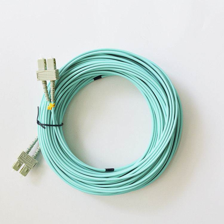 二重SC/UPC MM OM3 2.0mm/3.0mmの光ファイバーのパッチ・コード